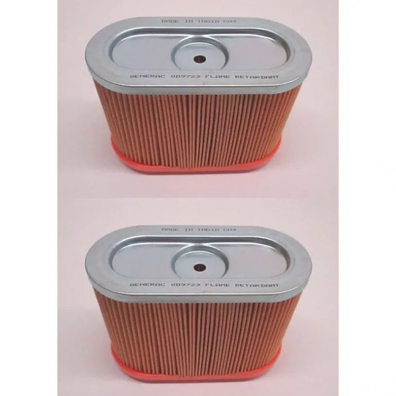 2 PK Generac 0D9723S Air Filter 760 990cc XG XP Ultra Source 12.5-17.5kW OEM - Explore Premium Parts & Accessories for All Motor Vehicle Models* Generac OEM Parts