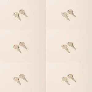 6 PK Genuine Generac 0G66240KEY Key for Lock 0G6624 Set With Round Enclosure - Explore Premium Parts & Accessories for All Motor Vehicle Models* Generac OEM Parts